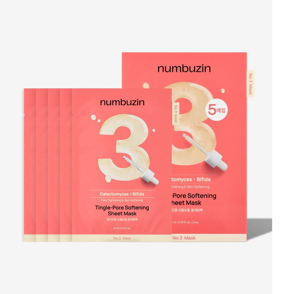 No.3 Tingle-Pore Softening Sheet Mask (5ea)