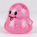 Grinning Ghost Squishy - Pink