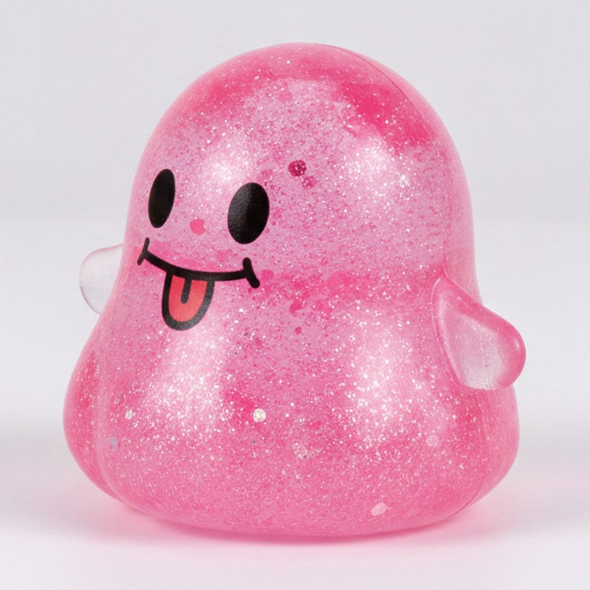 Grinning Ghost Squishy - Pink