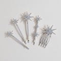 Silver Star Rhinestone Hair Accessories (view 1)