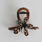 Leopard Print Tortoiseshell Hair Claw Clip – hair accessories (view 1)