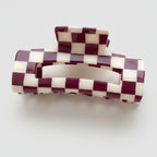 Hair Claw Clip - Burgundy Large 10.5cm – hair accessories (view 1)
