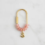 Beaded Initial Bag Charm - Type 2
