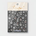 Christmas Ornament Nail Art Sticker Sheet – Korean nail care (view 1)