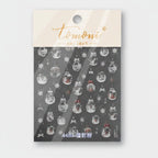 Christmas Ornament Nail Art Sticker Sheet – Korean nail care (view 1)