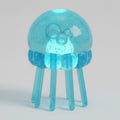 Glow-in-the-Dark Jellyfish Squishie - Blue