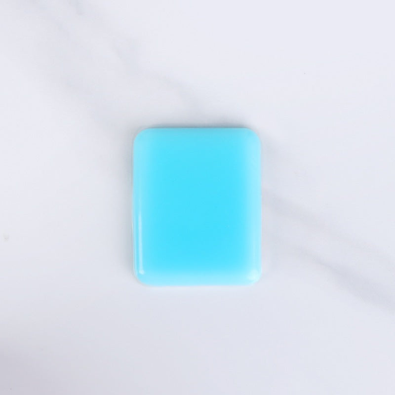 Transparent Silicone Makeup Puff Air Cushion Foundation Tool - Blue