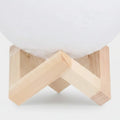 Moon Lamp Night Light With Wooden Stand – stationery (view 1)
