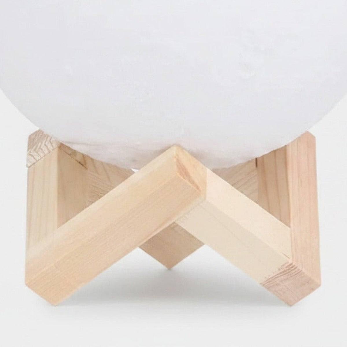 Moon Lamp Night Light With Wooden Stand – stationery (view 1)
