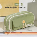 Japanese style extra-large pencil case - Mintgreen