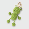 Tiny Bear Crochet Keychain DIY Kit - Frog