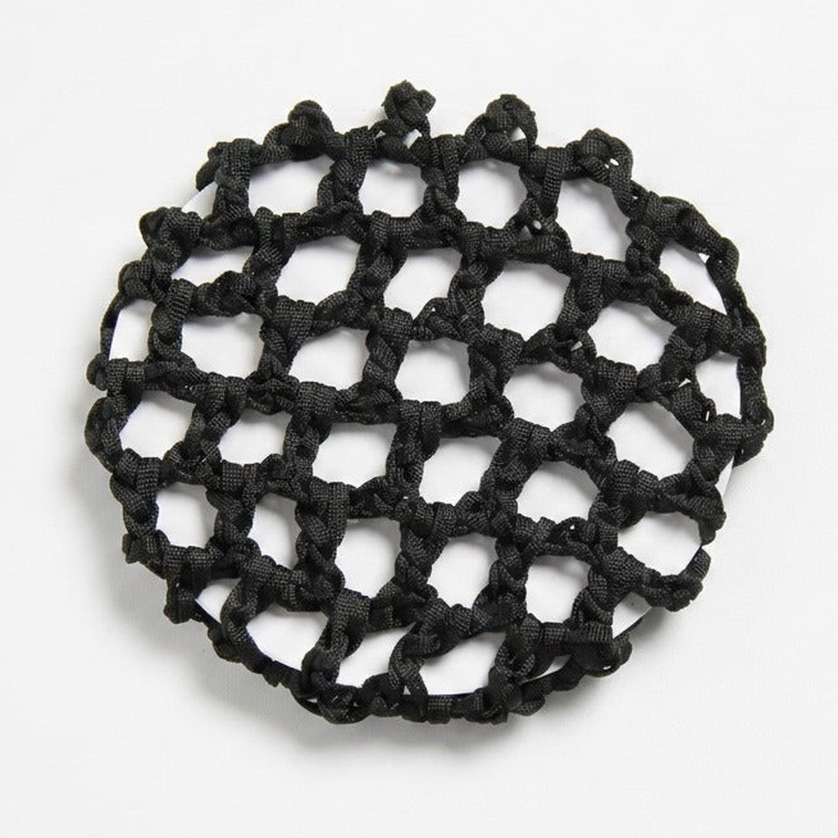 Crochet Mesh Hair Net - Black