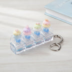 Miniature Dessert Keychain Charm - Ice Cream