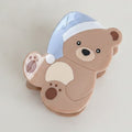 Cute Bear Hair Claw With Mirror Charm - Light Cap - 8.7cm – hair accessories (view 1)