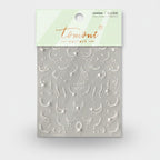 Pearl Beaded Nail Art Sticker Sheet – Korean nail care (view 1)