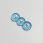 Goldfish Glitter Keychain Set - Blue