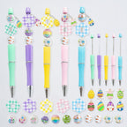Beaded Charm Pen Set - Classic 5-Pack