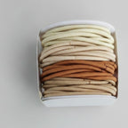 Neutral Flower Hair Tie Set – hair accessories (view 1)