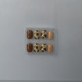 Leopard Print Nail Set - Chocolate Leopard