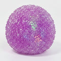 Sparkling Texture Squishy Ball - Purple