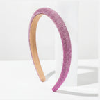 Glitter Padded Headband - Pink – hair accessories (view 1)