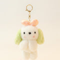 Adorable Fluffy Animal Plush Keychain – novelty & toys (view 1)