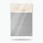 Celestial Star Nail Art Sticker Sheet Silver – Korean nail care (view 1)