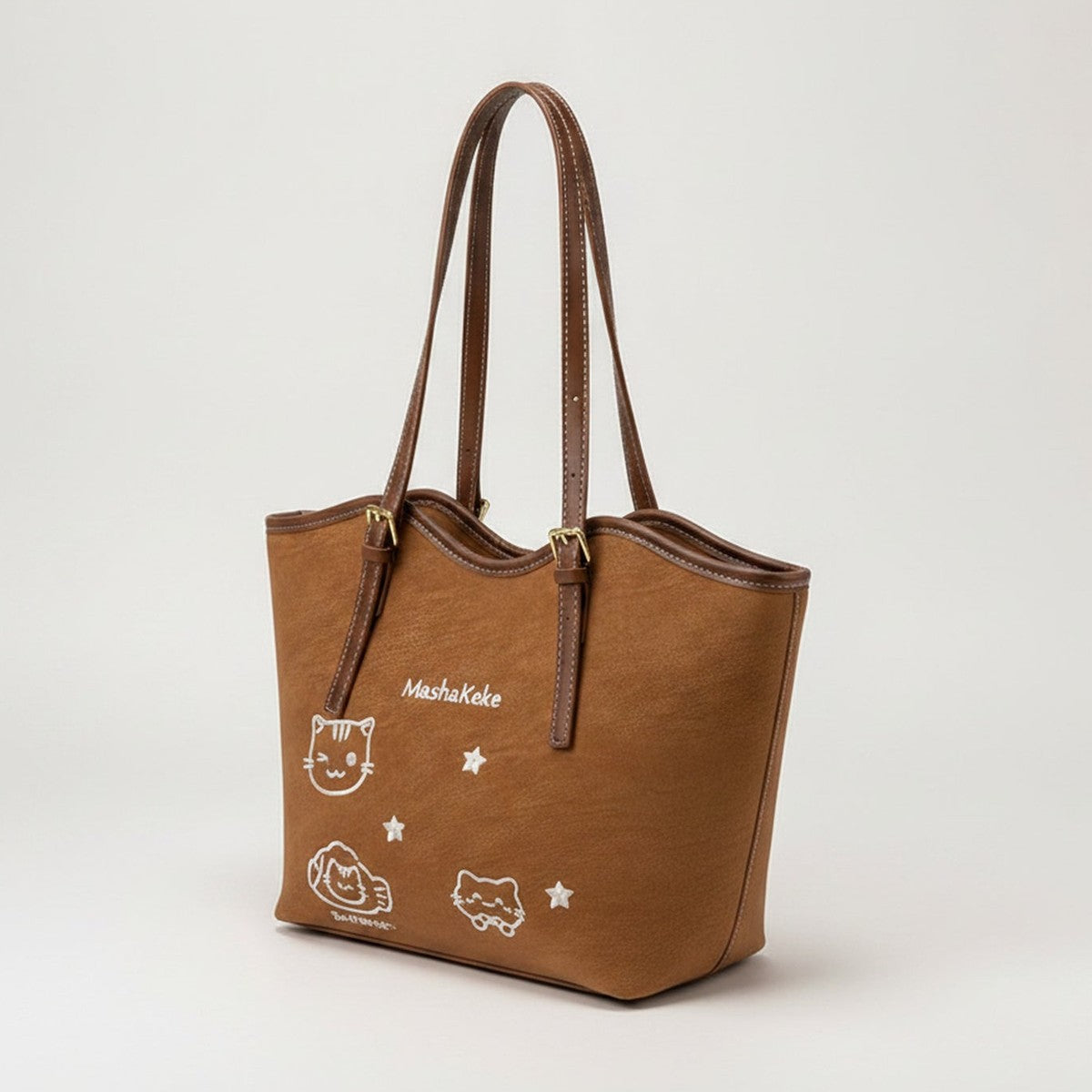 Brown Tote Bag TOTMM0006 – bags & wallets (view 1)