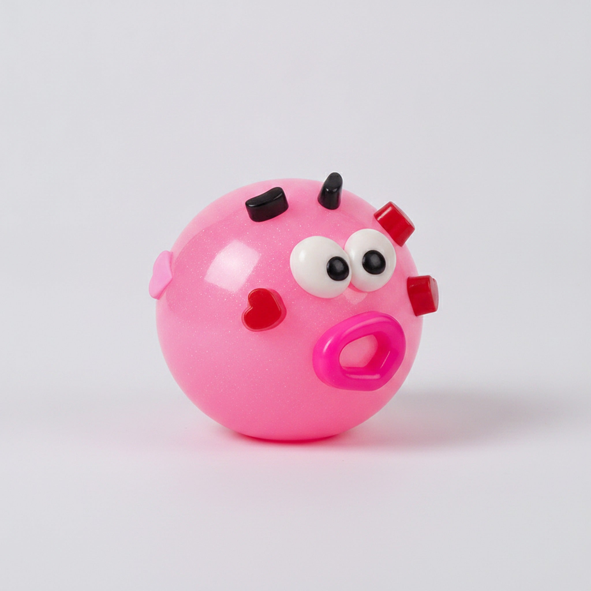 Squishy Pup Stress Ball - Pink