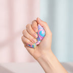 Rainbow marble fidget cube - detail