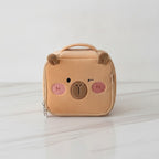 Cute Bear Cosmetic Organizer Bag - Brown