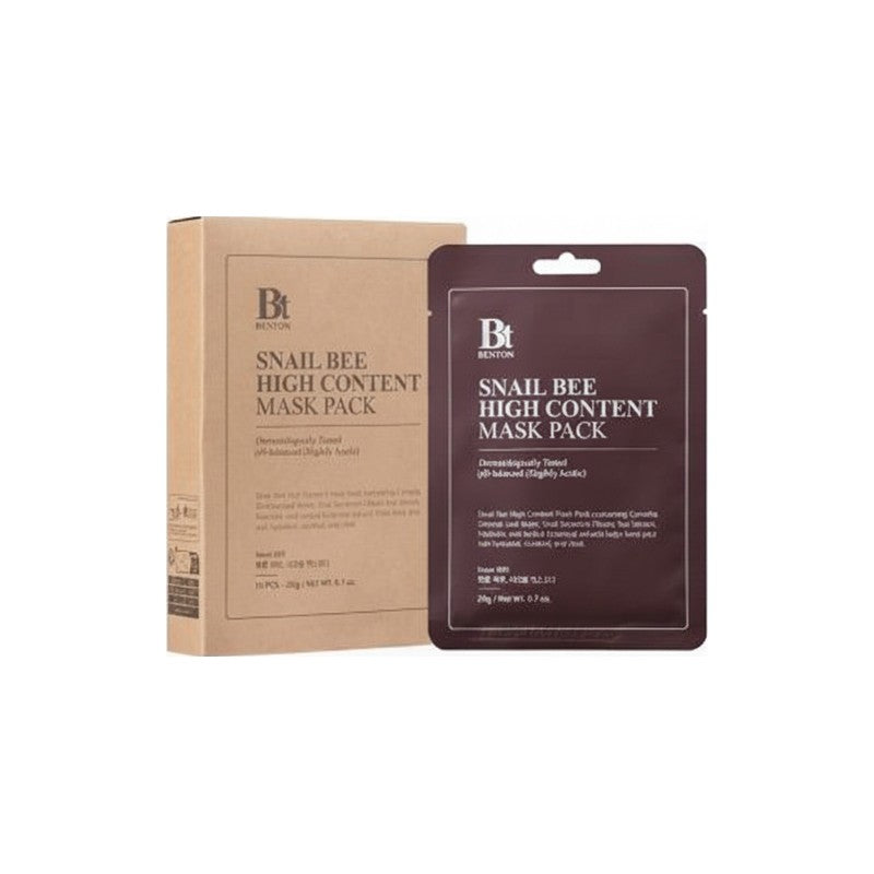 SNAIL BEE HIGH CONTENT MASK PACK 20g *10ea