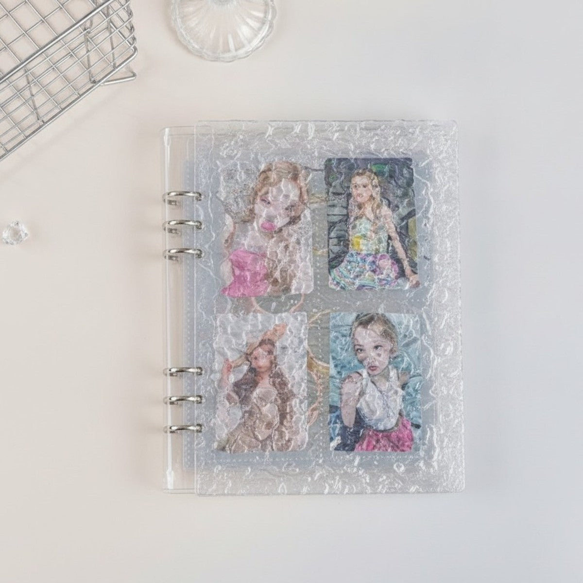 Mini Photocard Binder Album – stationery (view 1)