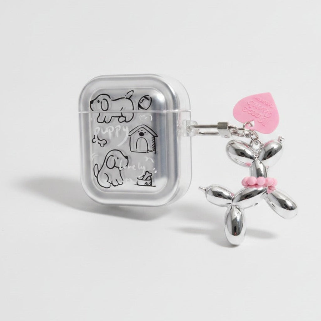 Balloon Pup Earbud Case Charm - Single Pup (for AirPods Pro 2)