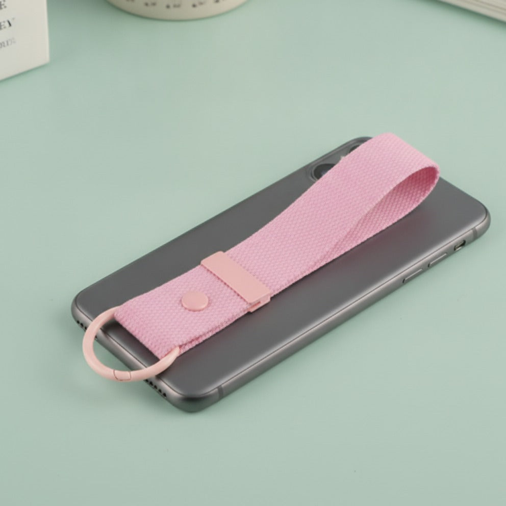 Fabric Keychain DIY Set - Pink / Pink Buckle