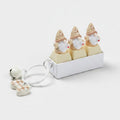 Gnome Crew Keychain - Beige