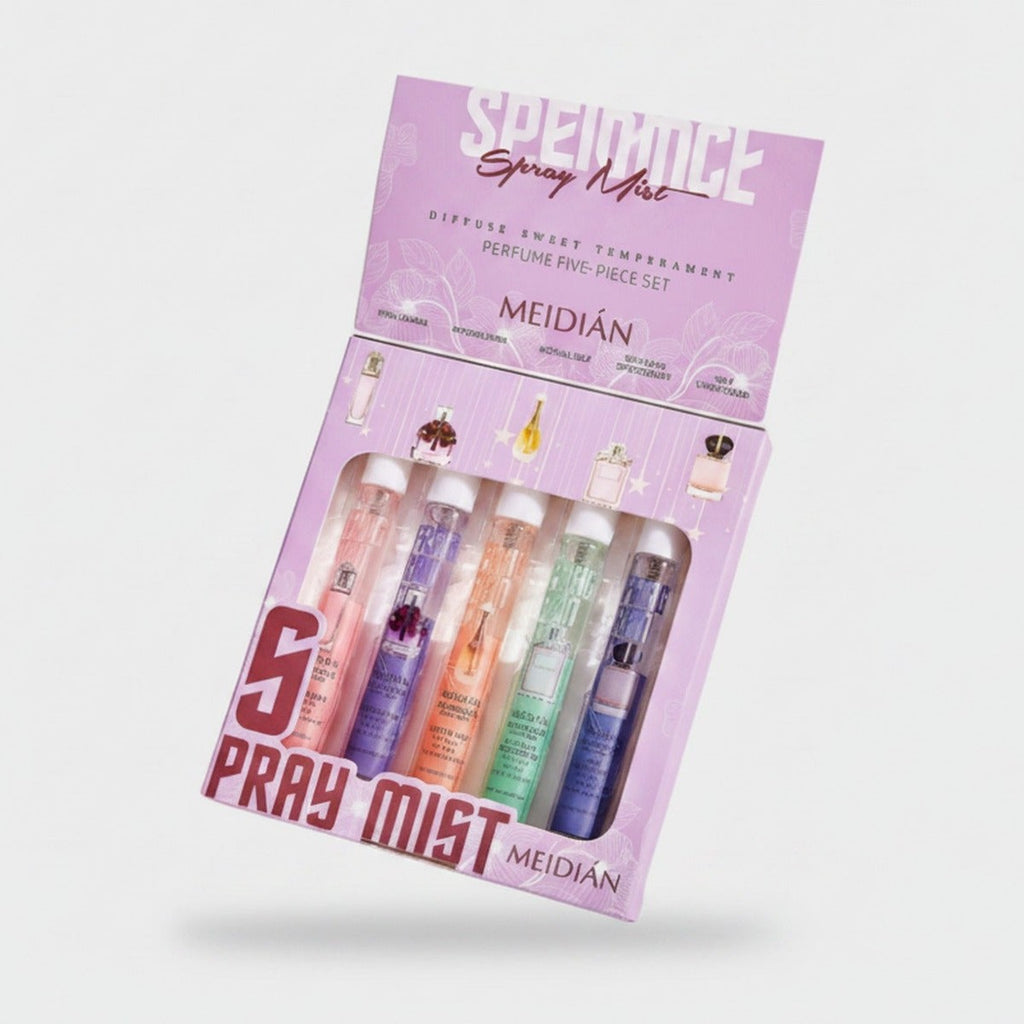Perfume Spray Mist Five-Piece Set – Korean beauty tool (view 1)