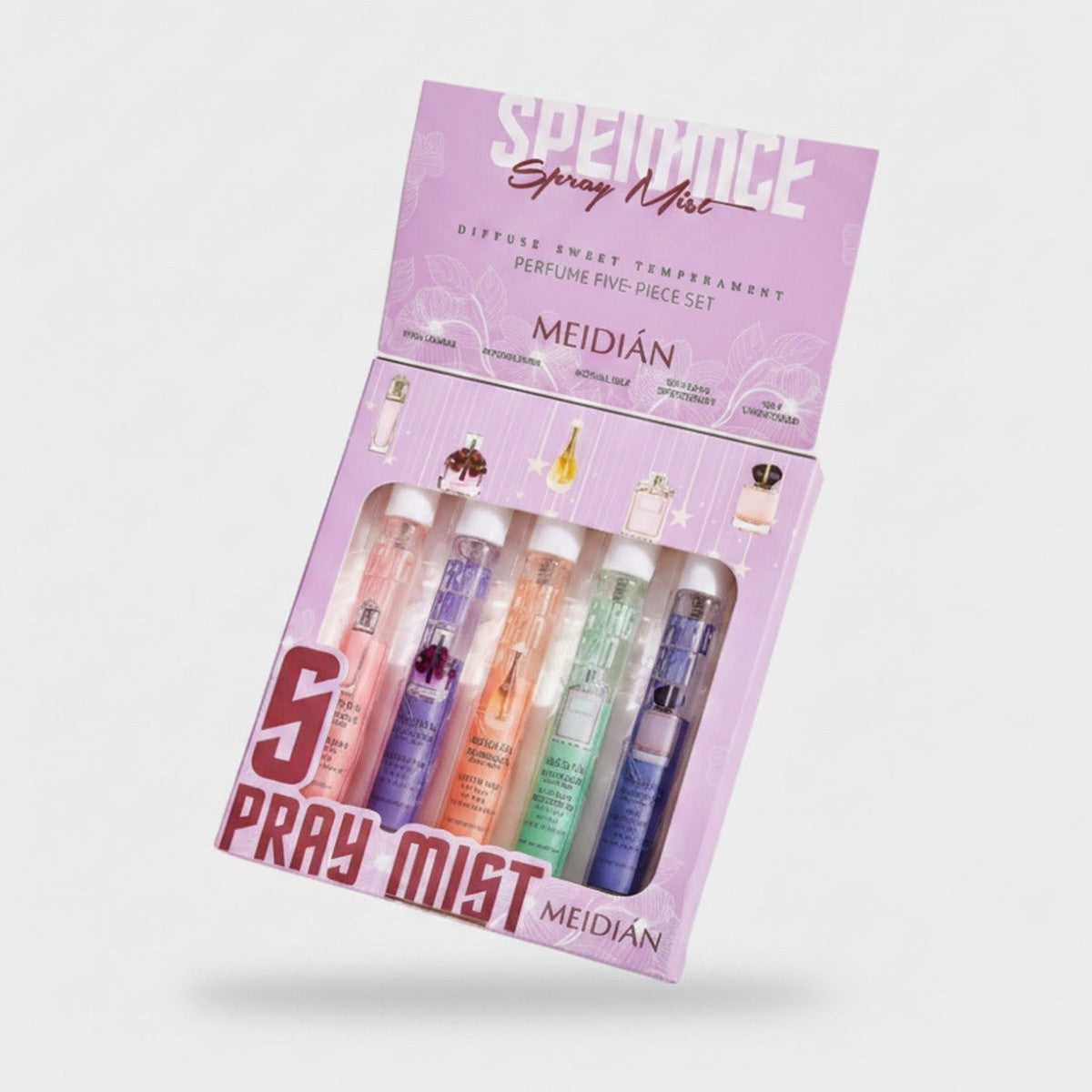 Perfume Spray Mist Five-Piece Set – Korean beauty tool (view 1)