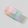 Pastel Ribbed Hair Ties Multi-Color Set – hair accessories (view 1)