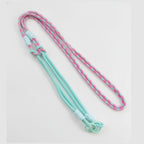 Rope Phone Strap With Beaded Detailing - Lavender Blue Adjustable Strap – tech (view 1)