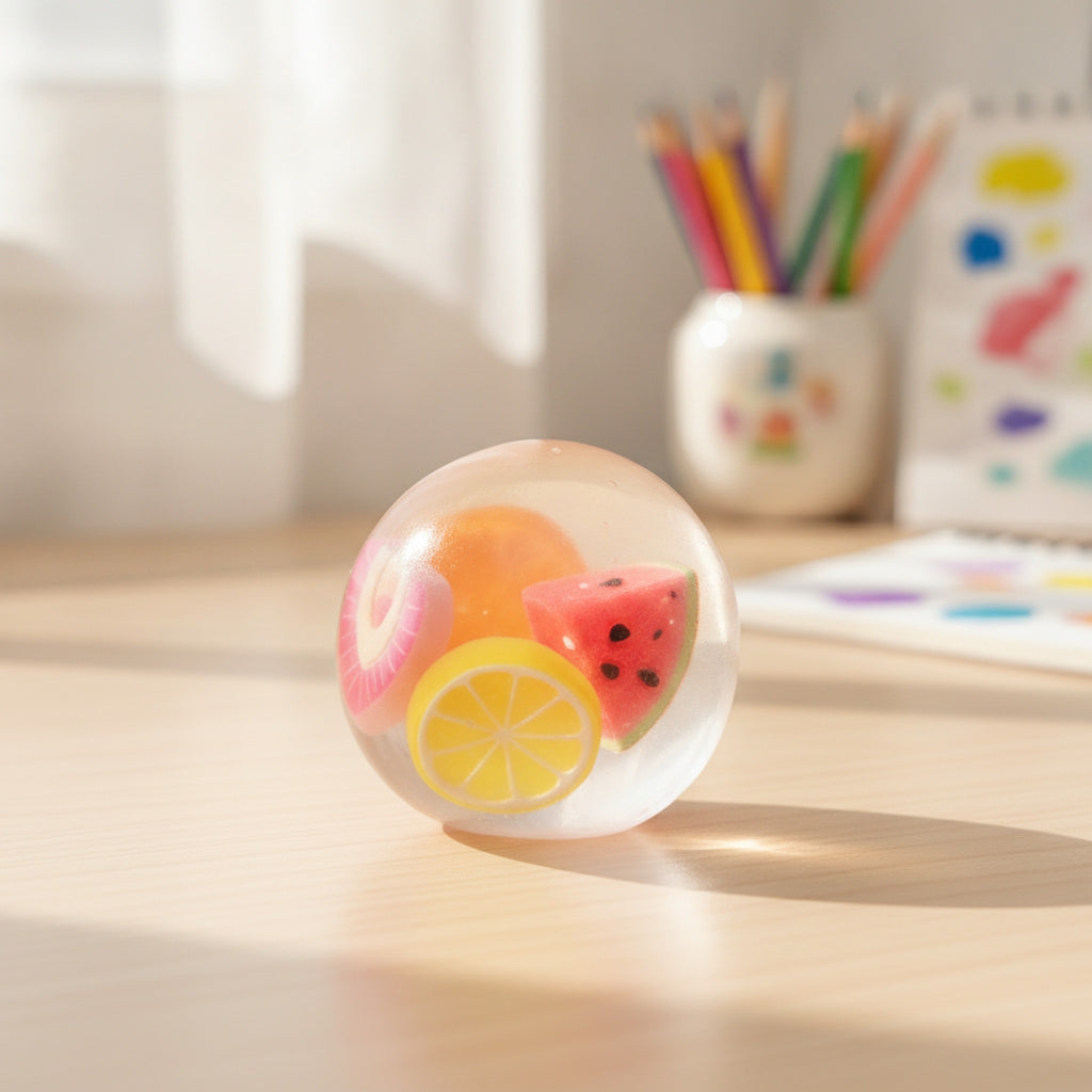 Fruit Smoothie Squishy Ball - Watermelon