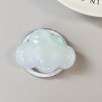 Holographic Cloud Phone Grip - White