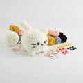 Crochet kit for DIY crafts - White – novelty & toys (view 1)