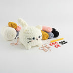 Crochet kit for DIY crafts - White – novelty & toys (view 1)