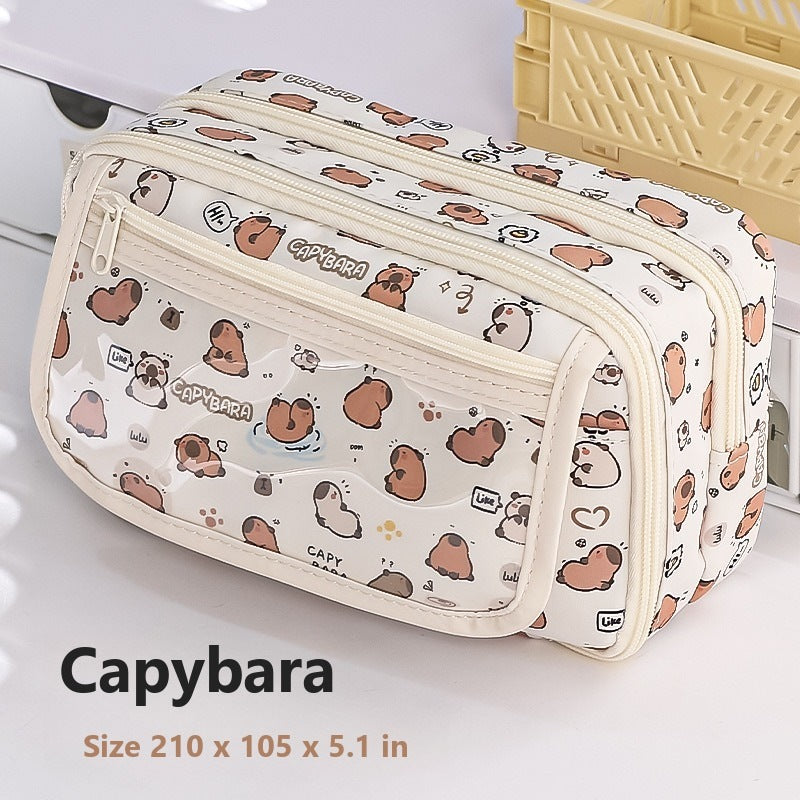 Cute, unique, and high-value pencil cases - White