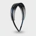 Black Teeth Comb Headband Hair Accessory – hair accessories (view 1)