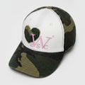 Heart Baseball Cap - Camo – apparel accessories (view 1)