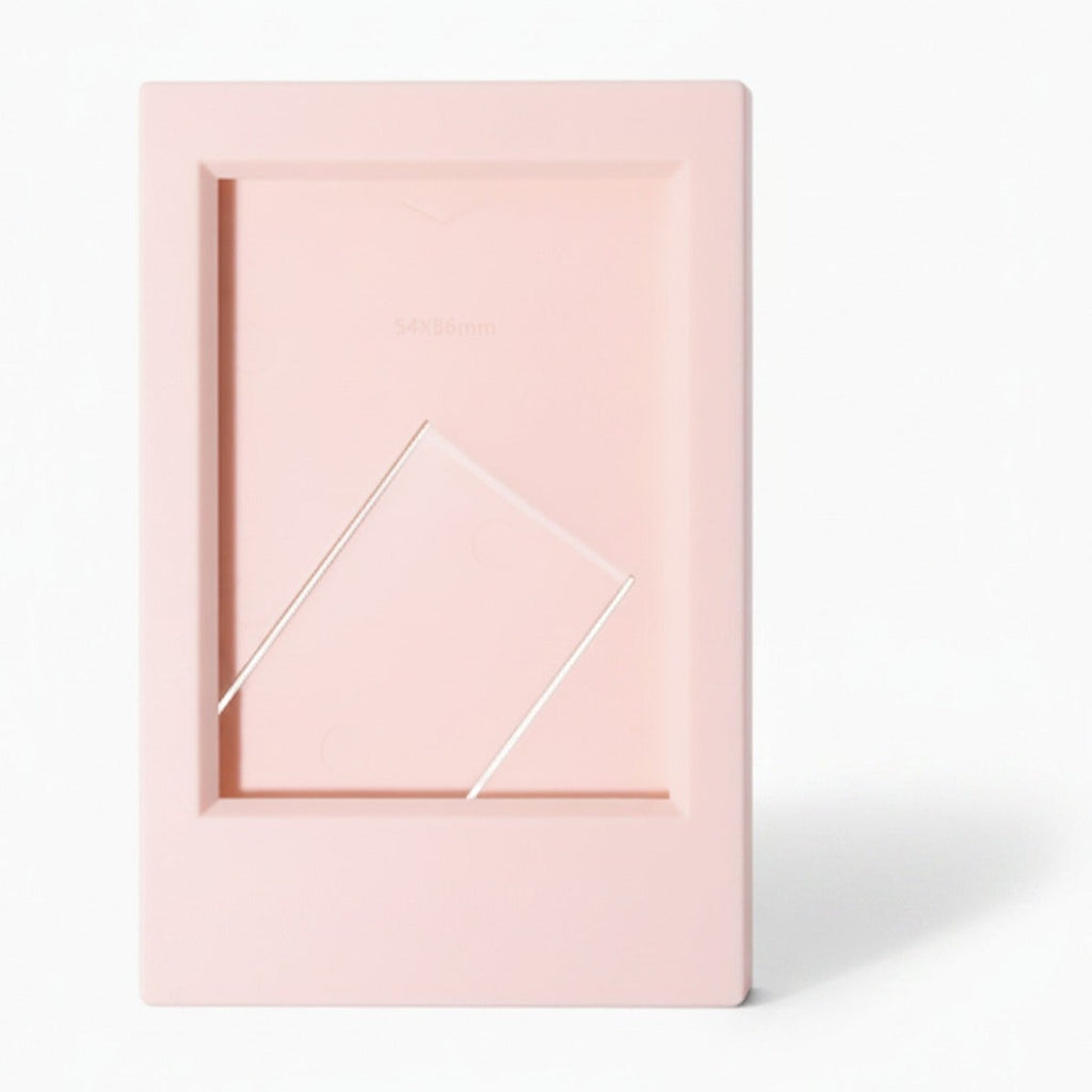 Rectangular Photo Frame with Stand - Cherry Blossom Pink – stationery (view 1)