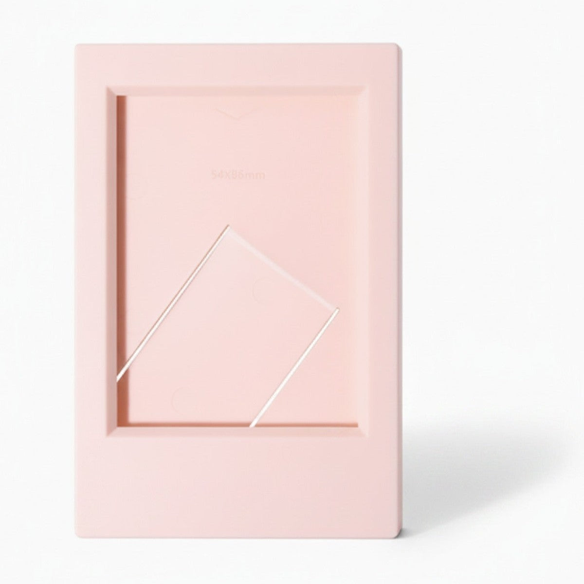 Rectangular Photo Frame with Stand - Cherry Blossom Pink – stationery (view 1)