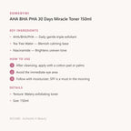 SOMEBYMI AHA BHA PHA 30 Days Miracle Toner 150ml – Korean toner (view 2)